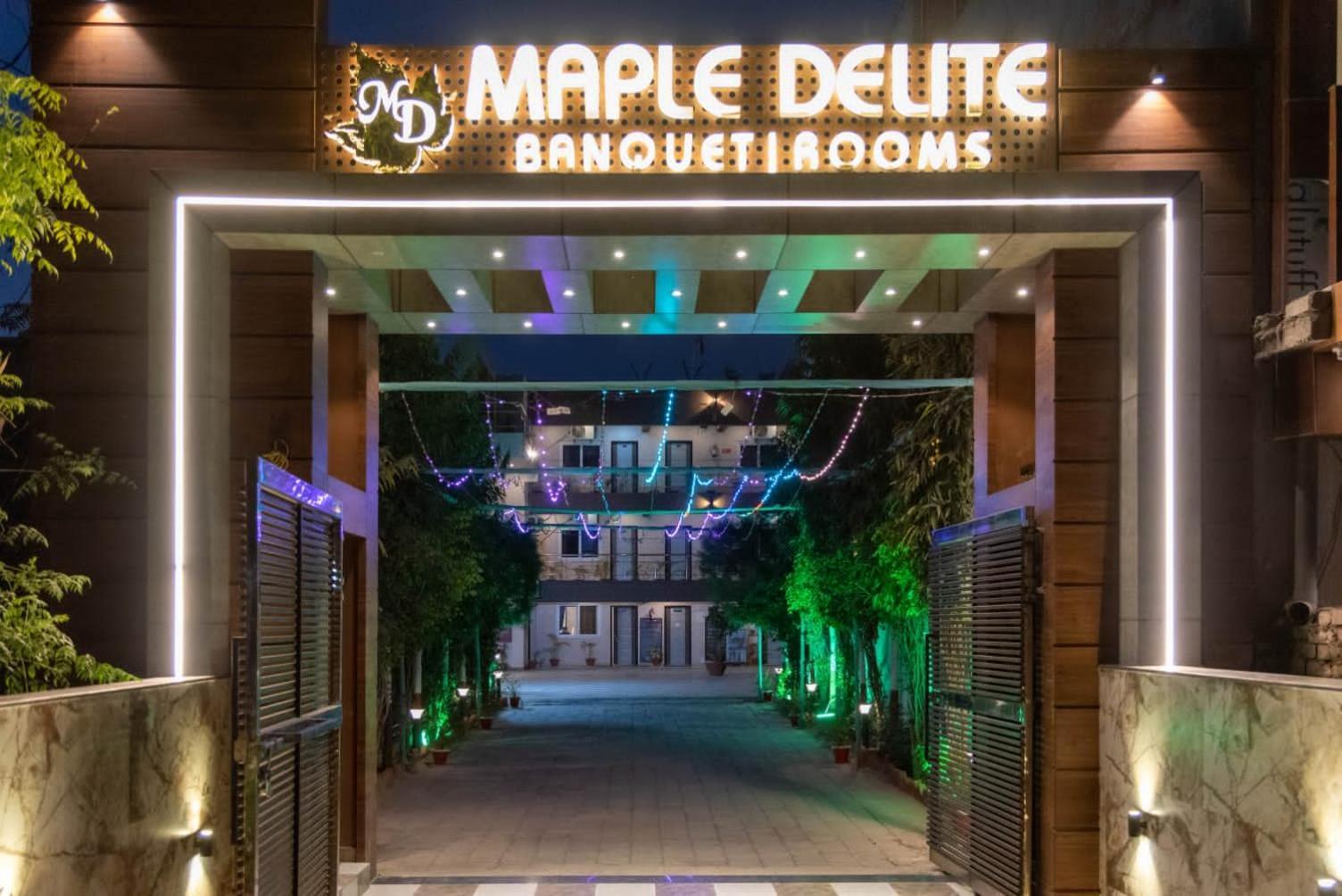 Отель Maple Delite Лакхнау Экстерьер фото